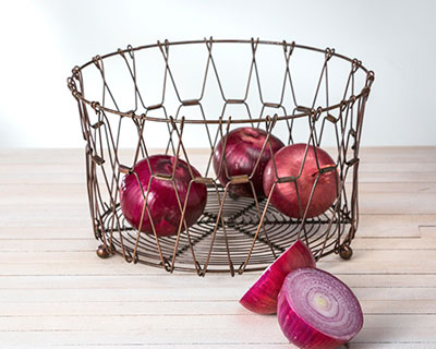Use as a fruit basket